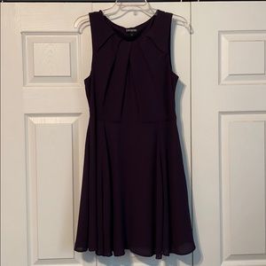 Express Plum Fully Lined Formal Dress - Size 12